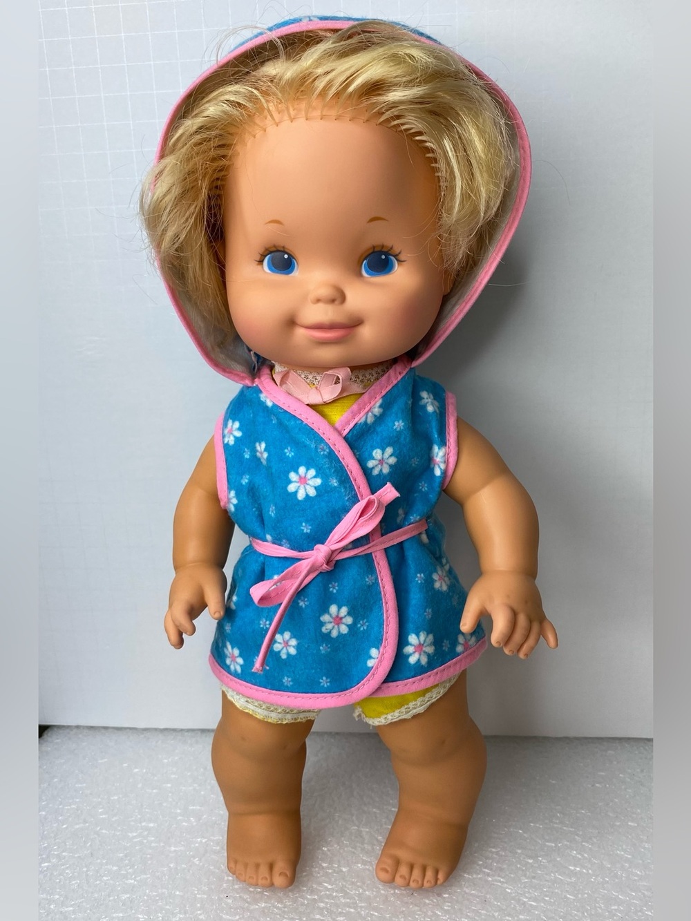 Vintage Mattel 1978 Luv-A-Bubble Tender Love
Baby Doll Blonde Rooted Hair